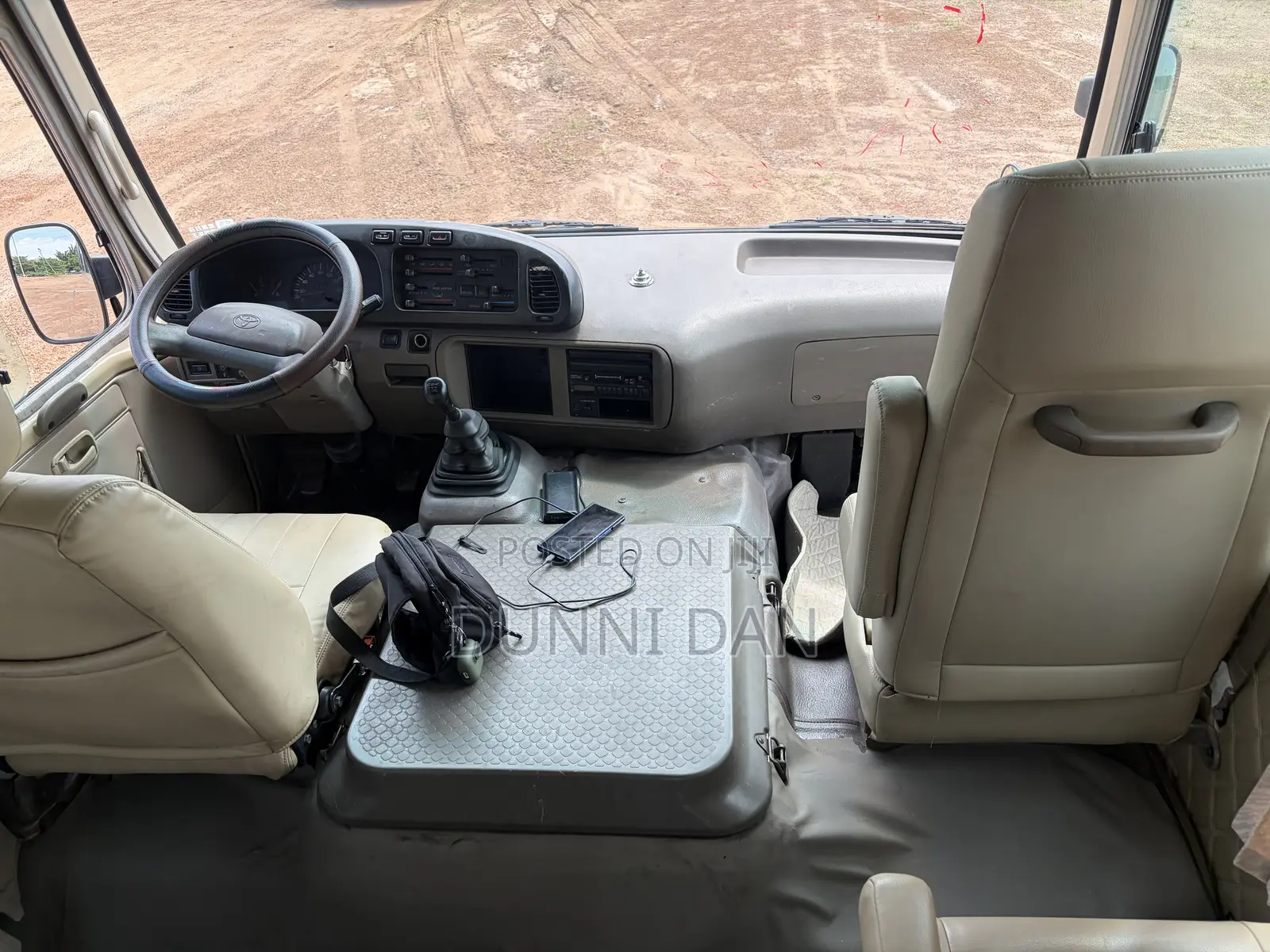 Toyota Coaster 2015 Brown
