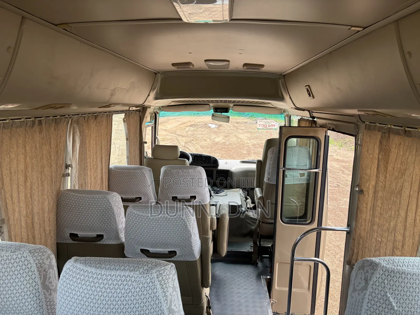 Toyota Coaster 2015 Brown