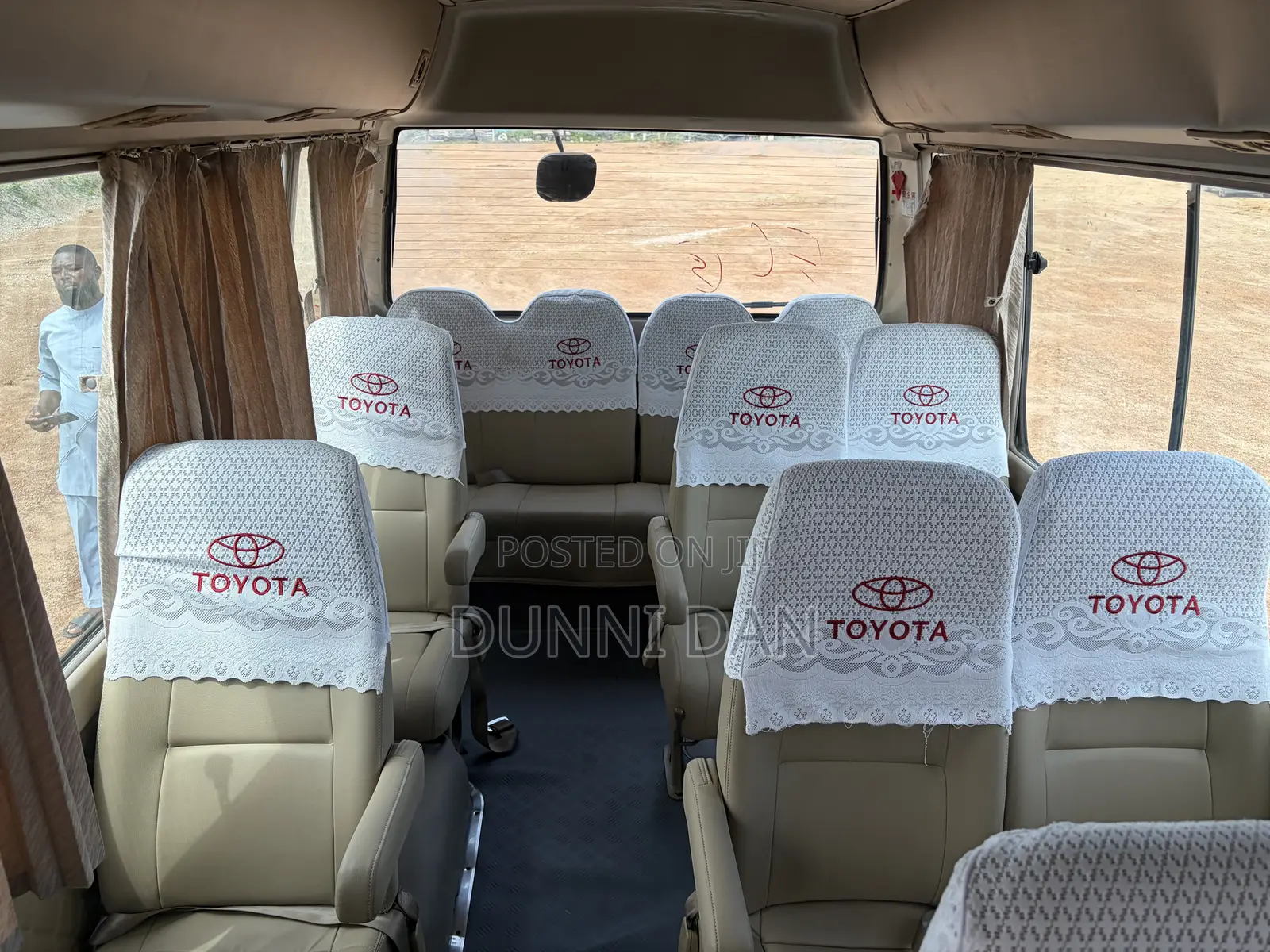 Toyota Coaster 2015 Brown