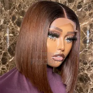 2x6 Honey Brown SDD Bonestraight Bob 8 Inches Available
