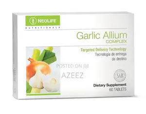 Garlic Allium Complex - 60 Tablets Healthy Blood Circulation Pressure