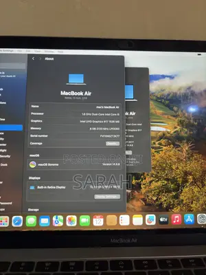 Laptop Apple MacBook 2018 8GB Intel Core i5 HDD 128GB