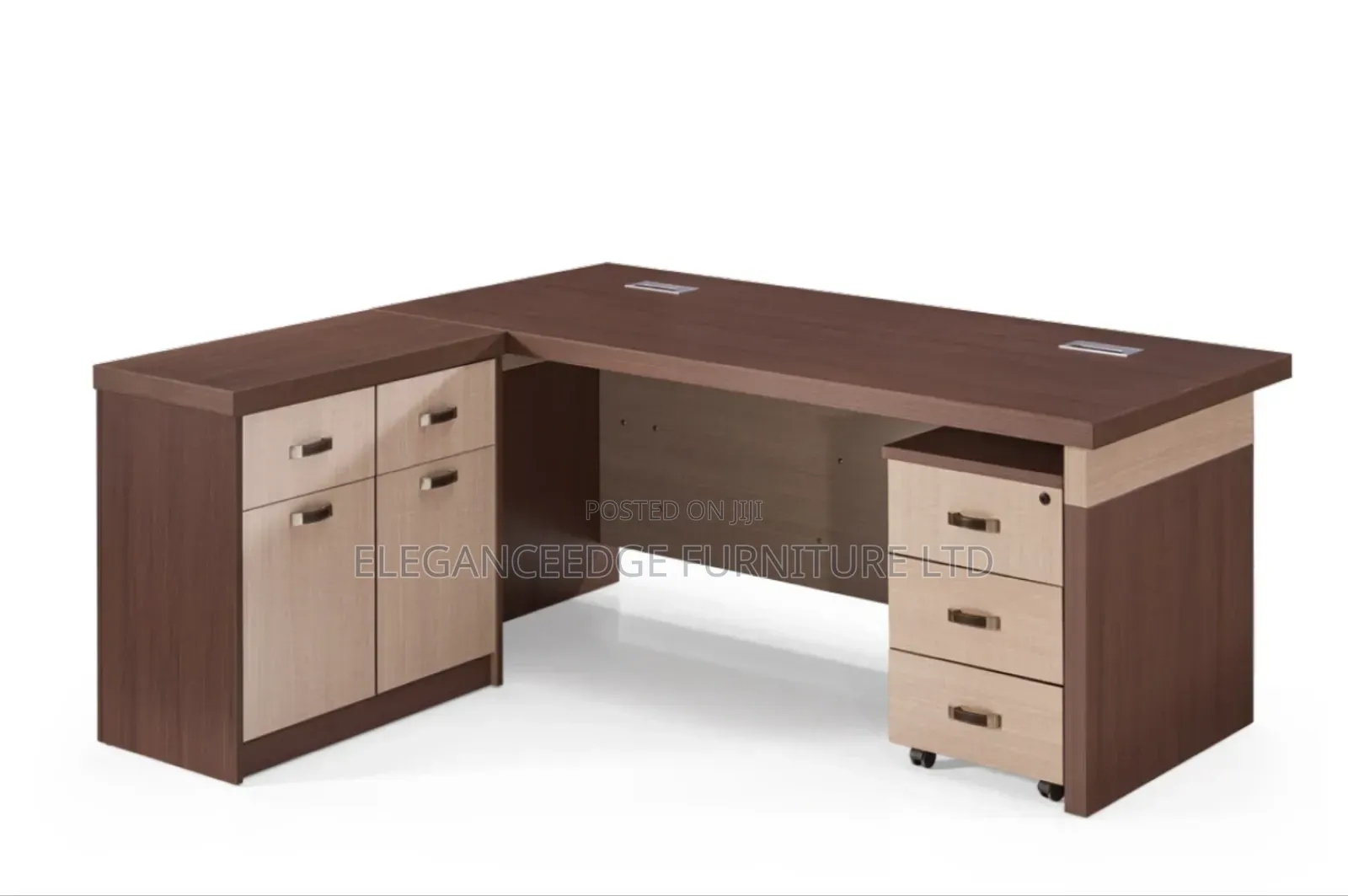 1.6 Meter Executive Line Table With Extension and Mobile Drawer