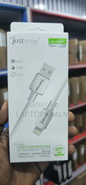 USB to iPhone Charging Cable