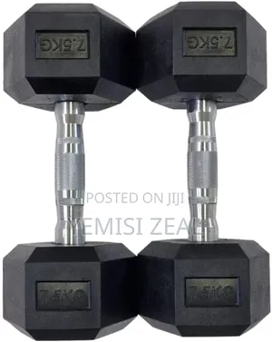 7.5KG Hexagon Dumbbell Pair Set