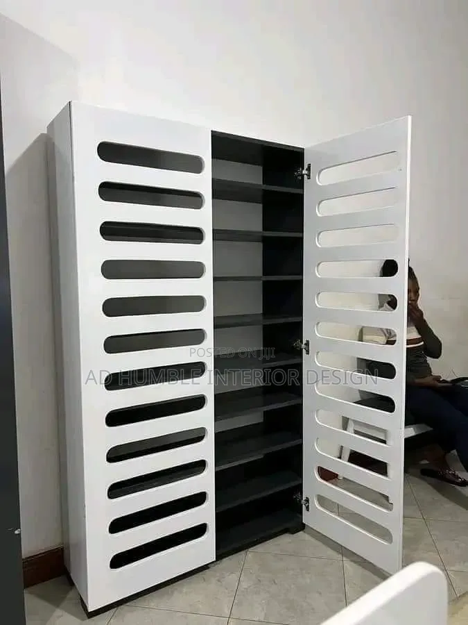Wooden Shoe Rag and Shelf