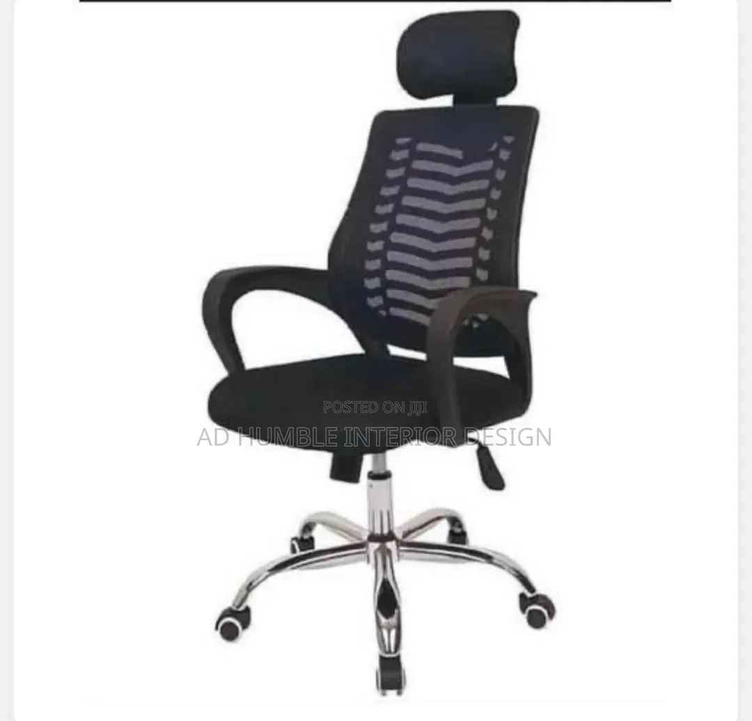 Imported Ergonomic Office Chair With Mech Back Headrest