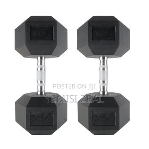 27.5KG Hexagon Dumbbell Pair Set