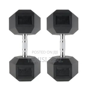27.5KG Hexagon Dumbbell Pair Set