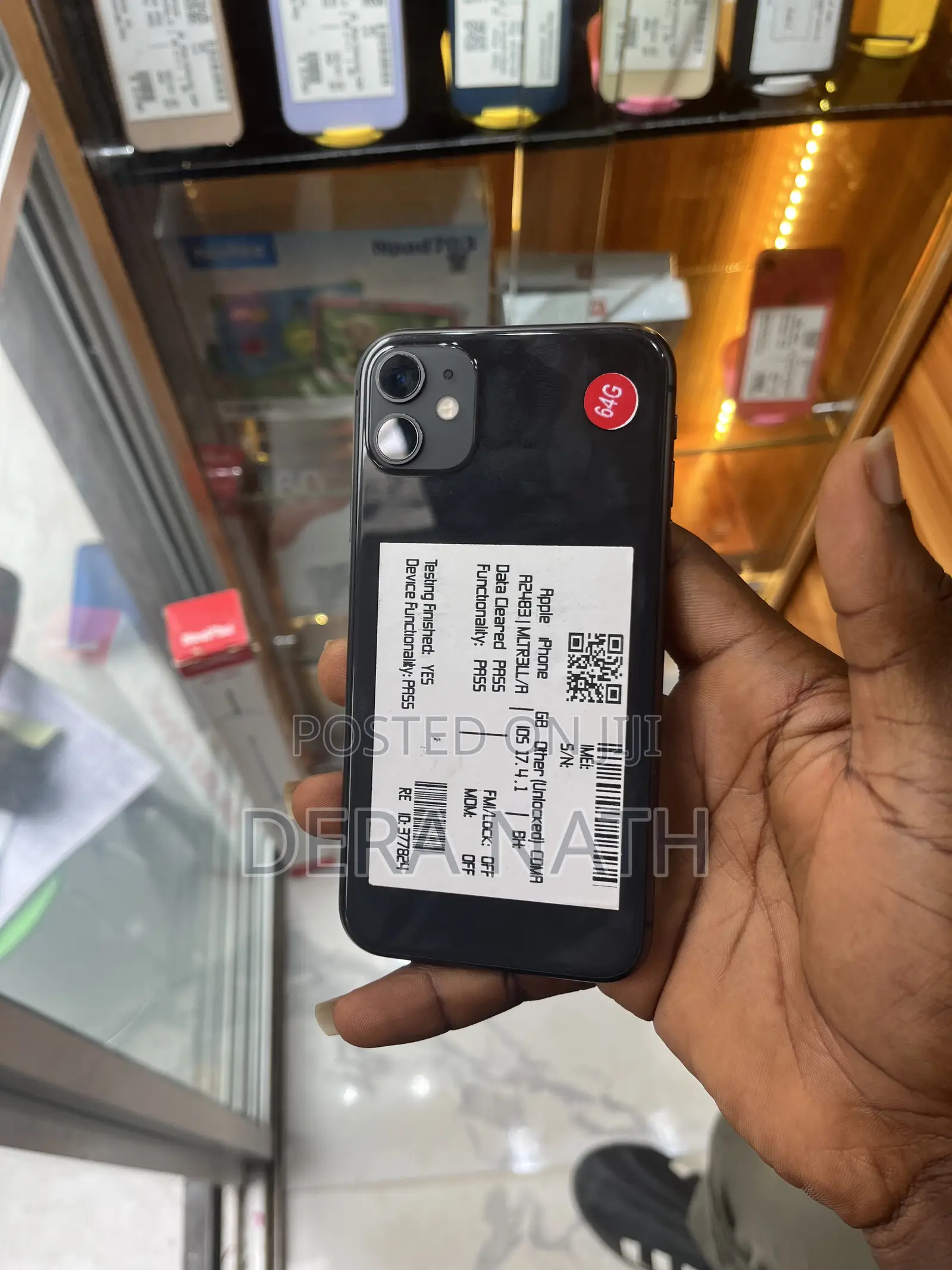Apple iPhone 11 64 GB Black