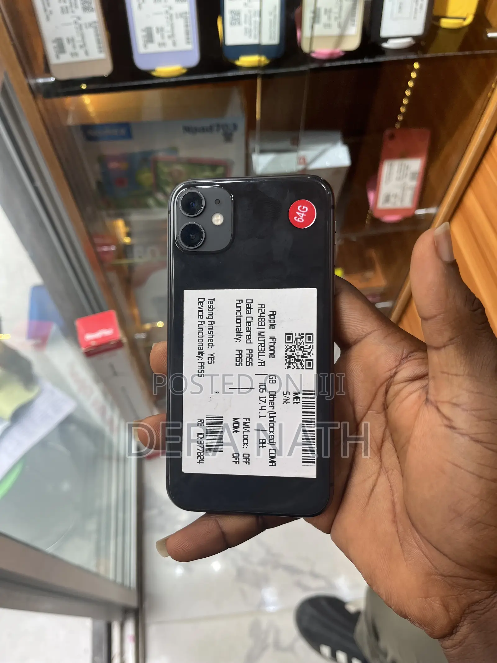 Apple iPhone 11 64 GB Black