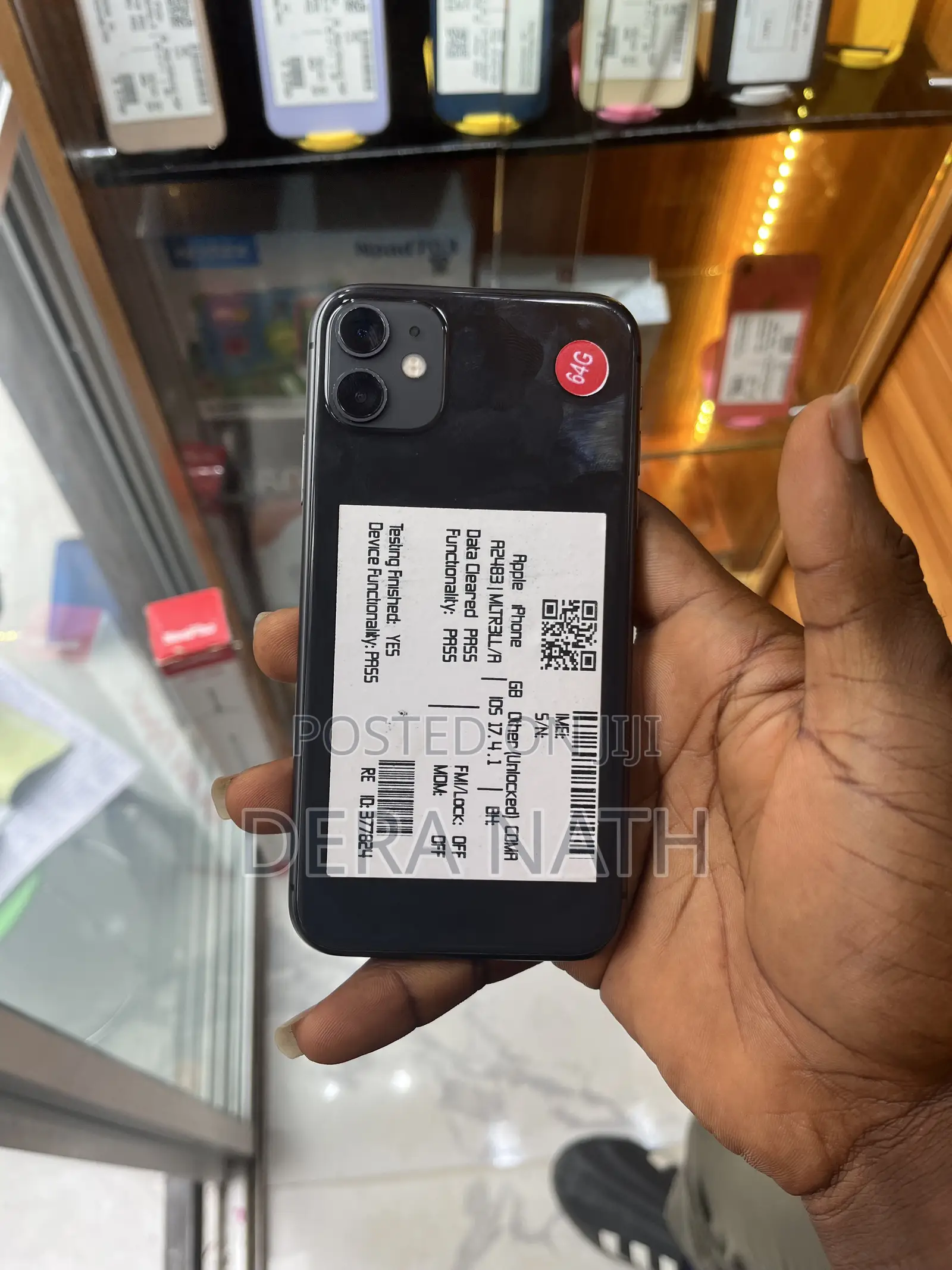 Apple iPhone 11 64 GB Black
