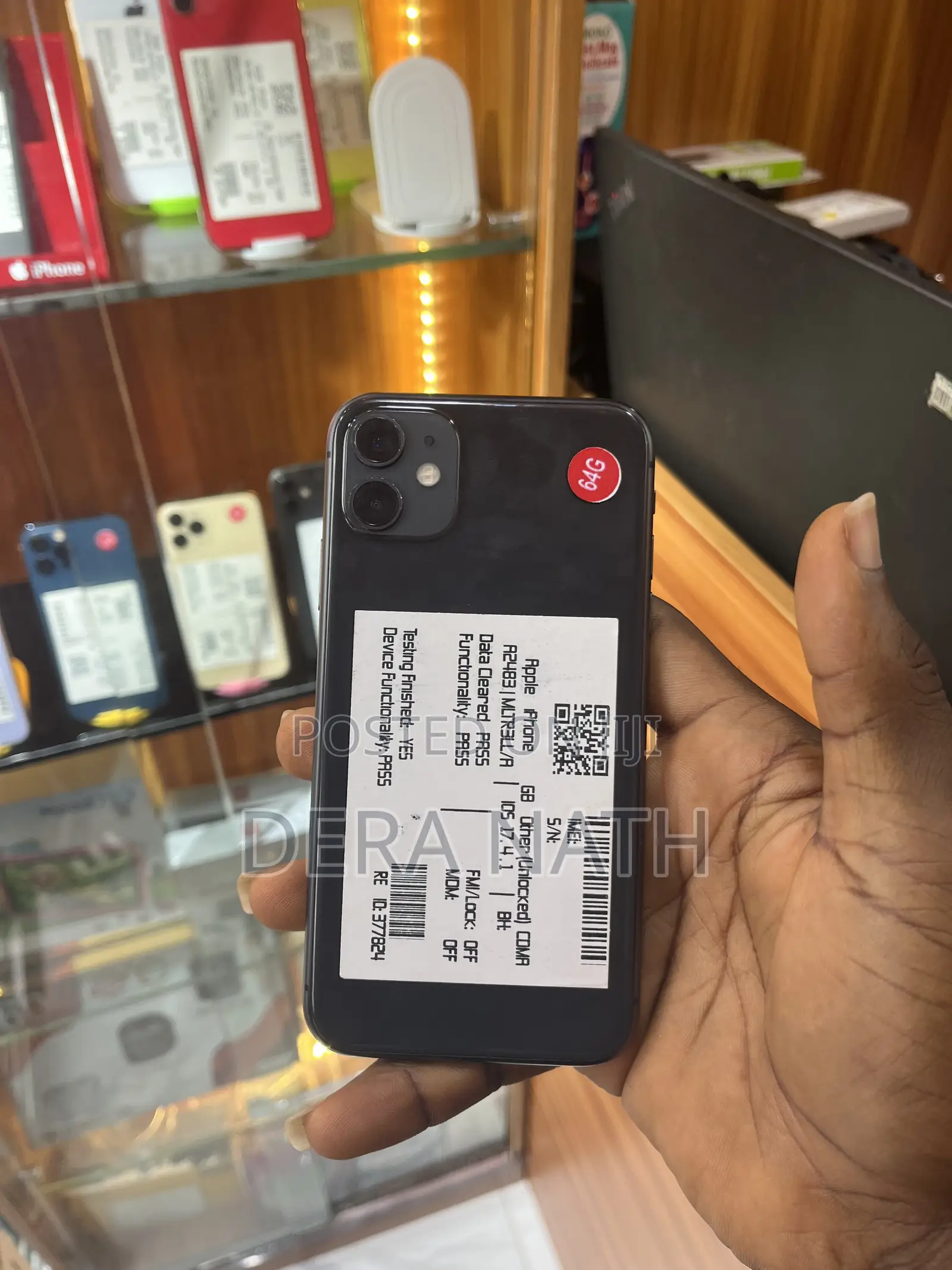 Apple iPhone 11 64 GB Black
