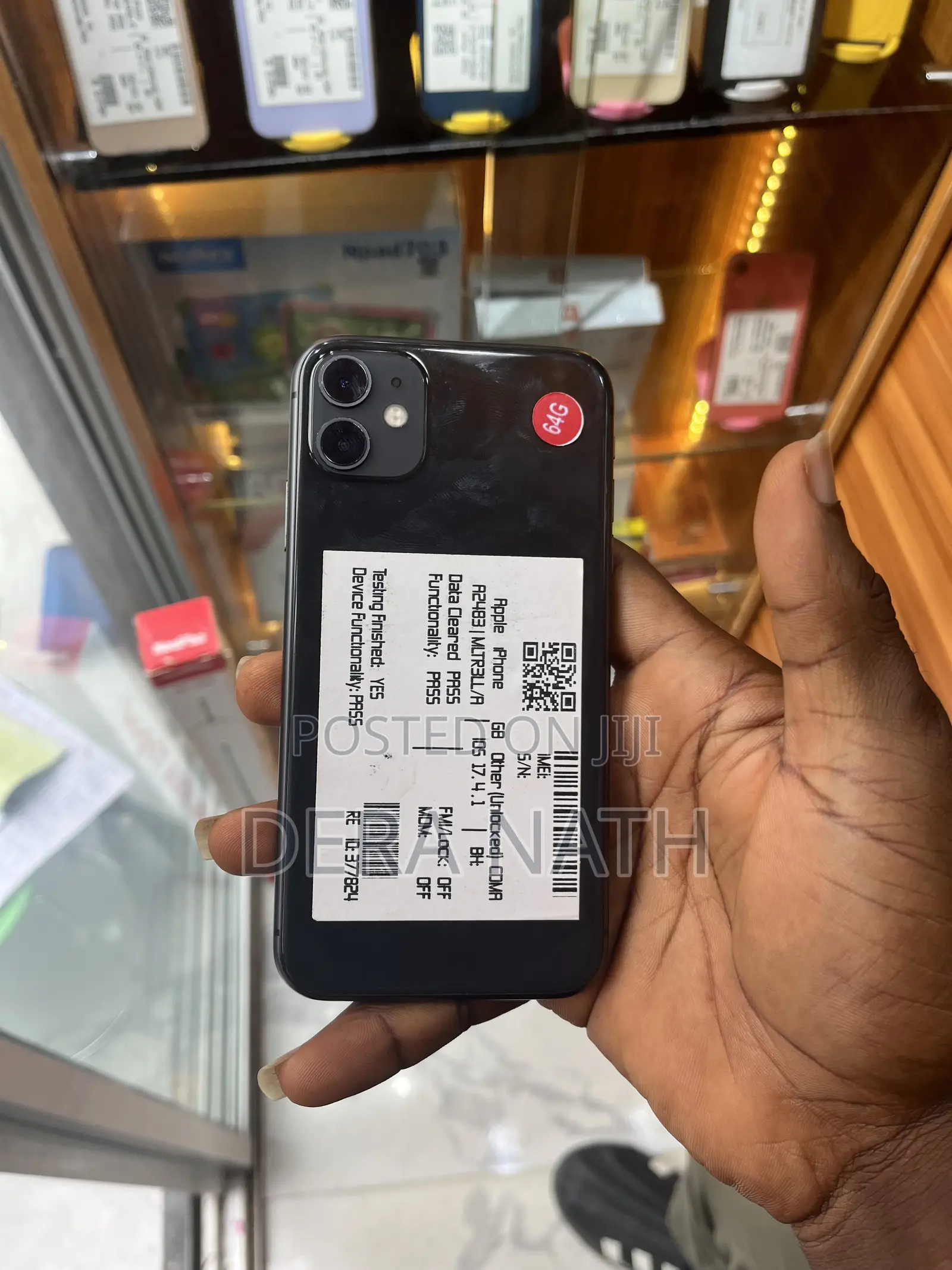 Apple iPhone 11 64 GB Black