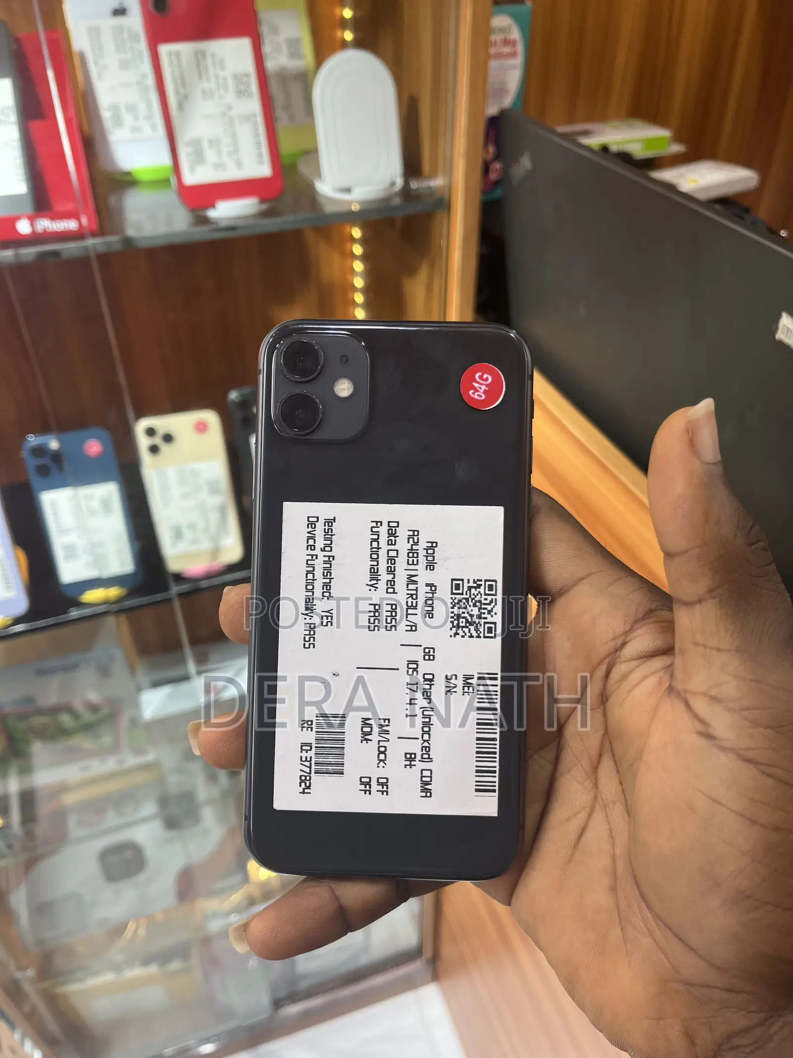 Apple iPhone 11 64 GB Black