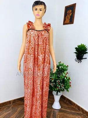 Adire Gown