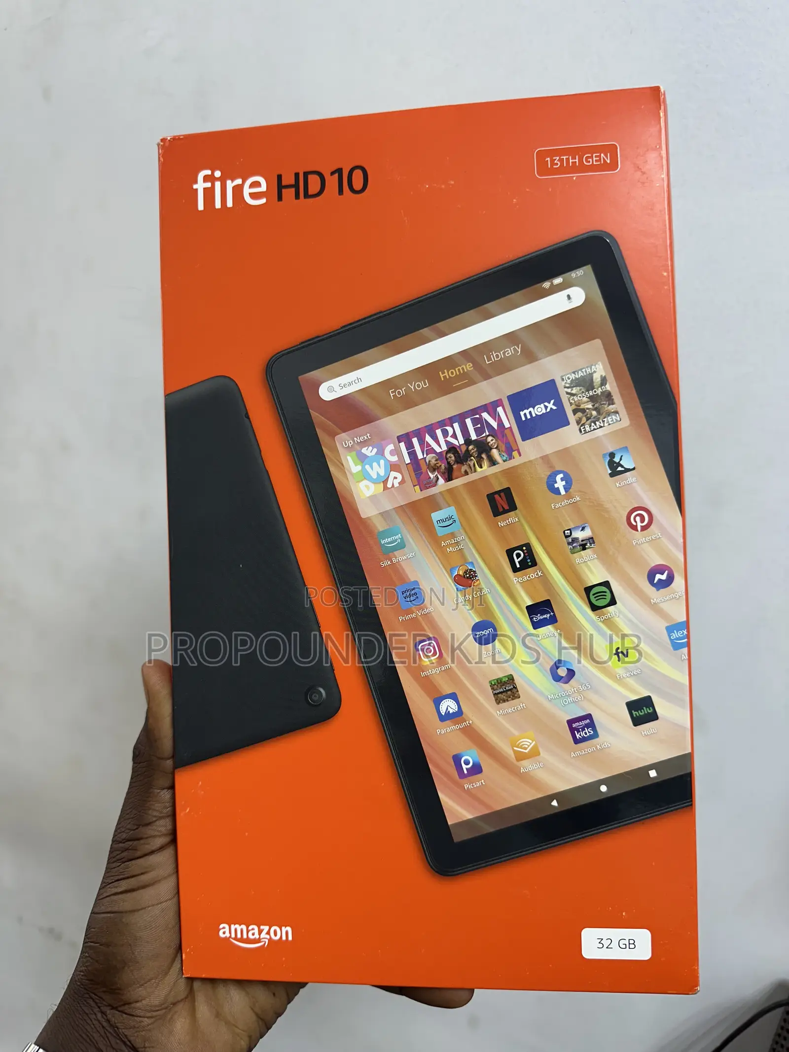 New Amazon Fire HD 10 32 GB Black