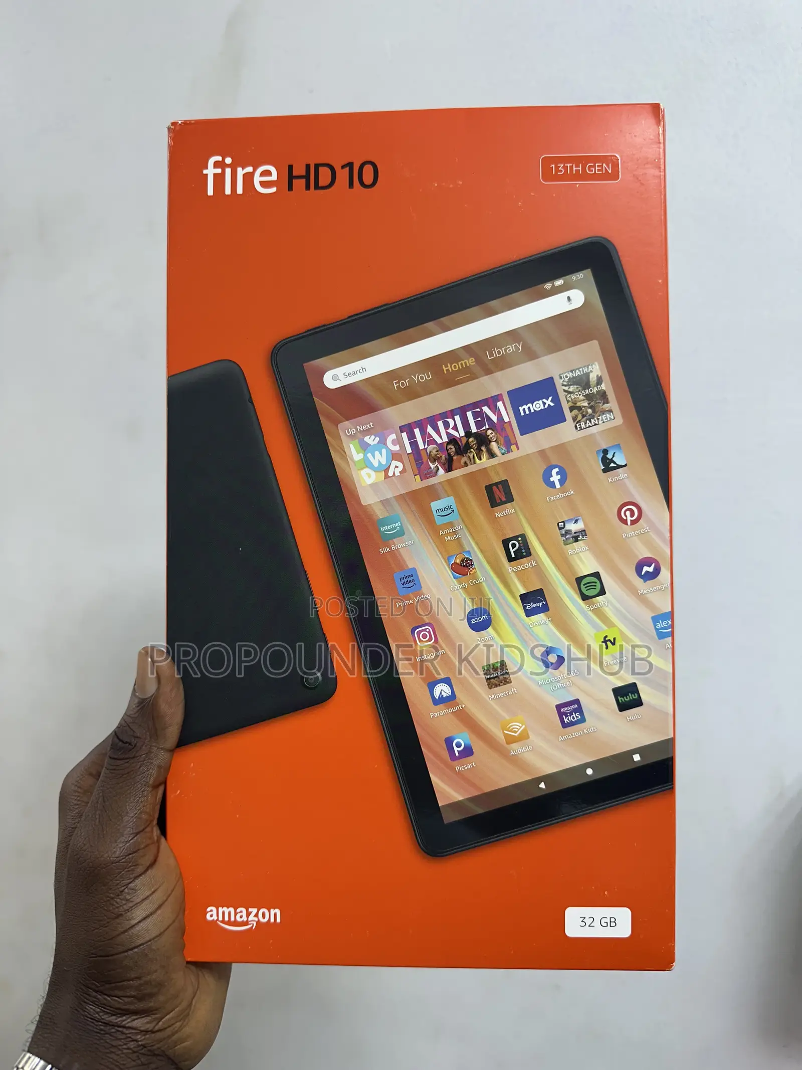New Amazon Fire HD 10 32 GB Black