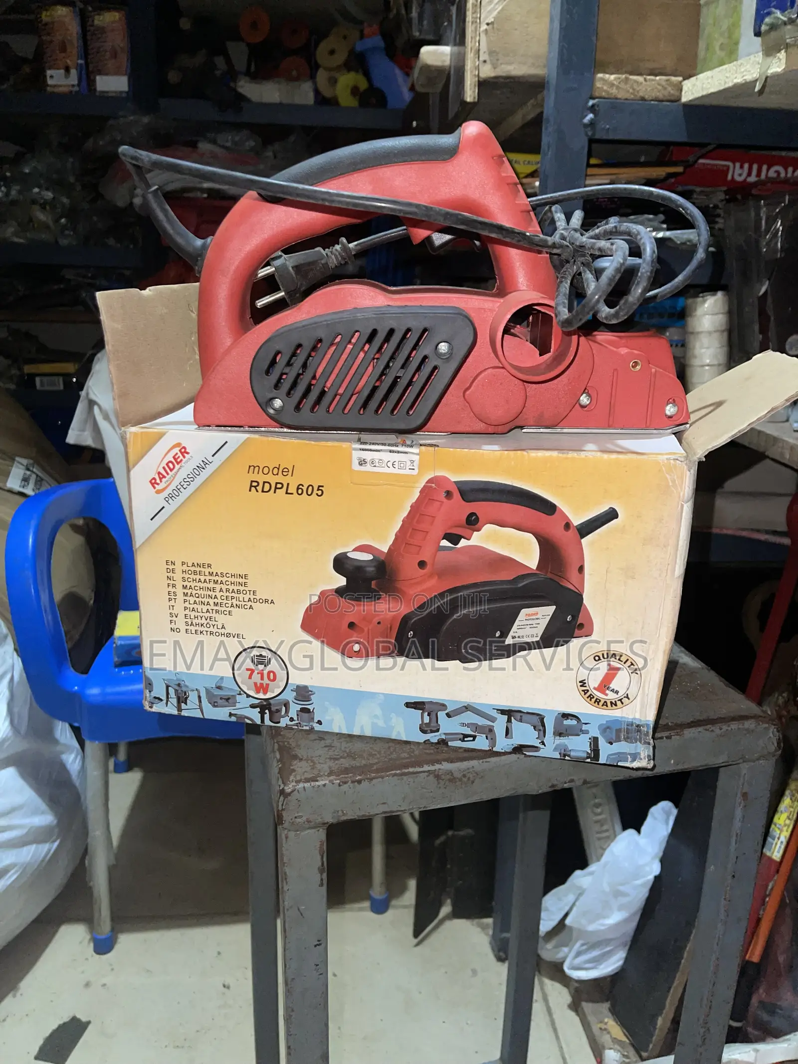Raider Electric Jack Planer