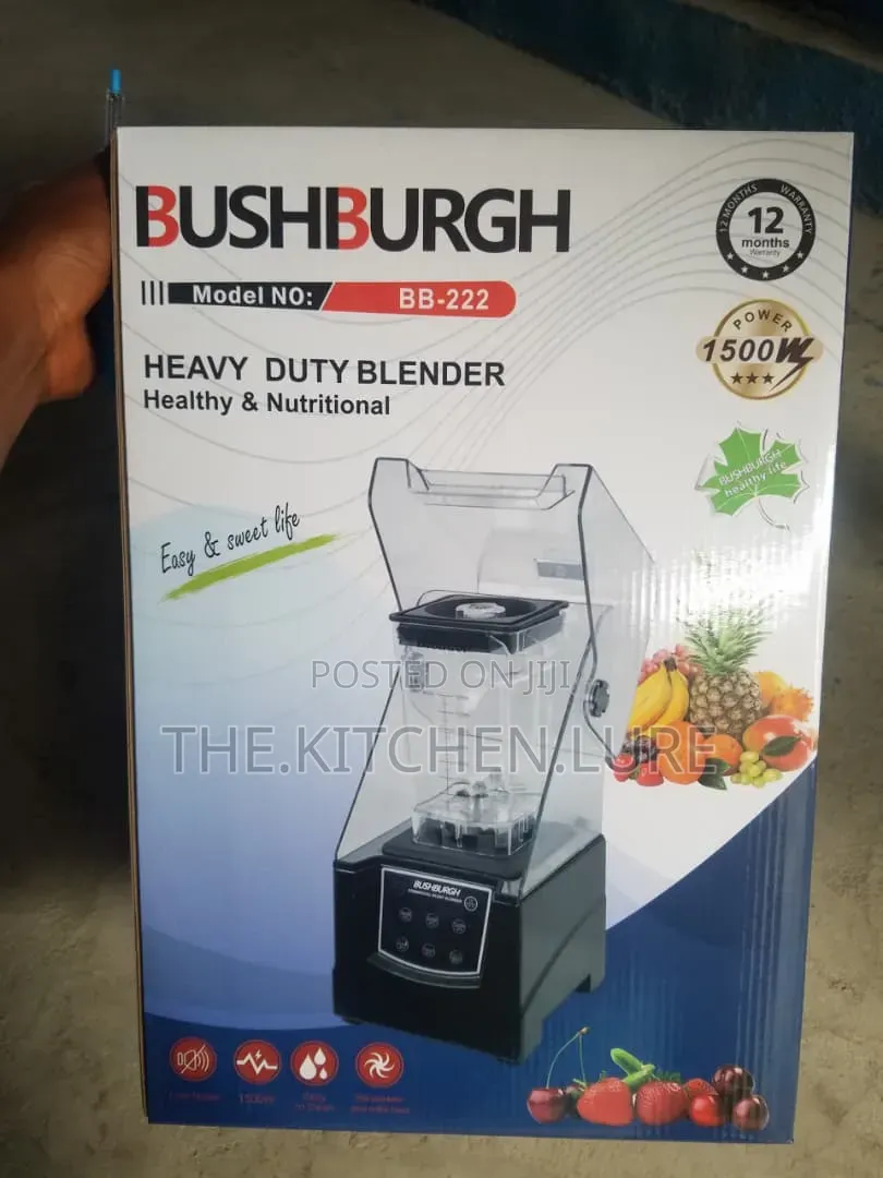 BUSHBURGH Heavy Duty Soundproof Blender