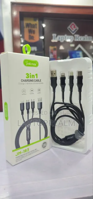 Just-Max 3 in 1 Fast Charging