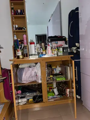 Dressing Mirror and Shoe Rack