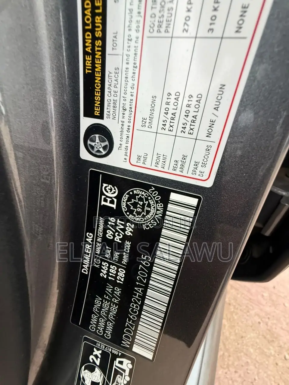 Mercedes-Benz E400 2017 Gray