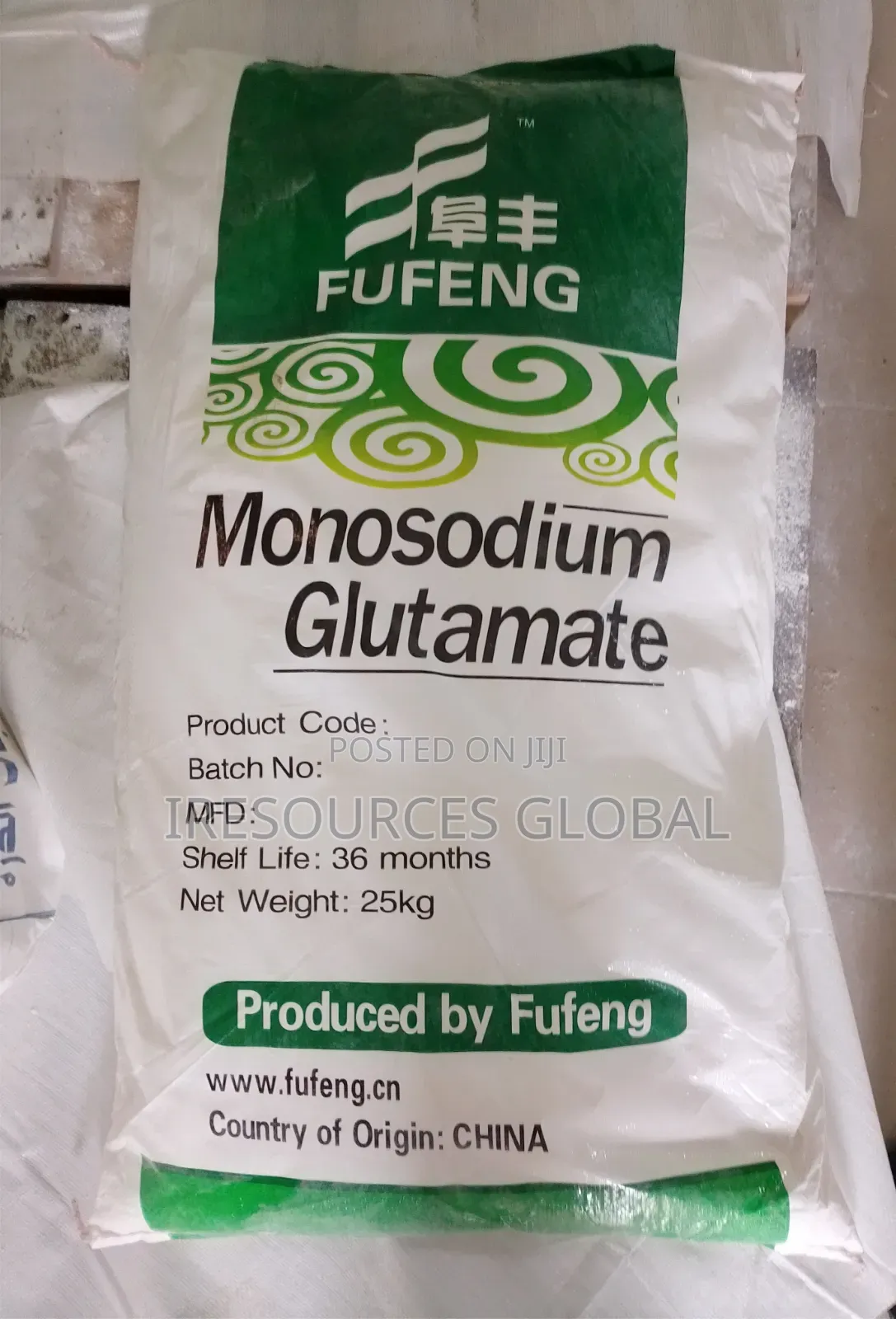 Monosodium Glutamate (MSG)