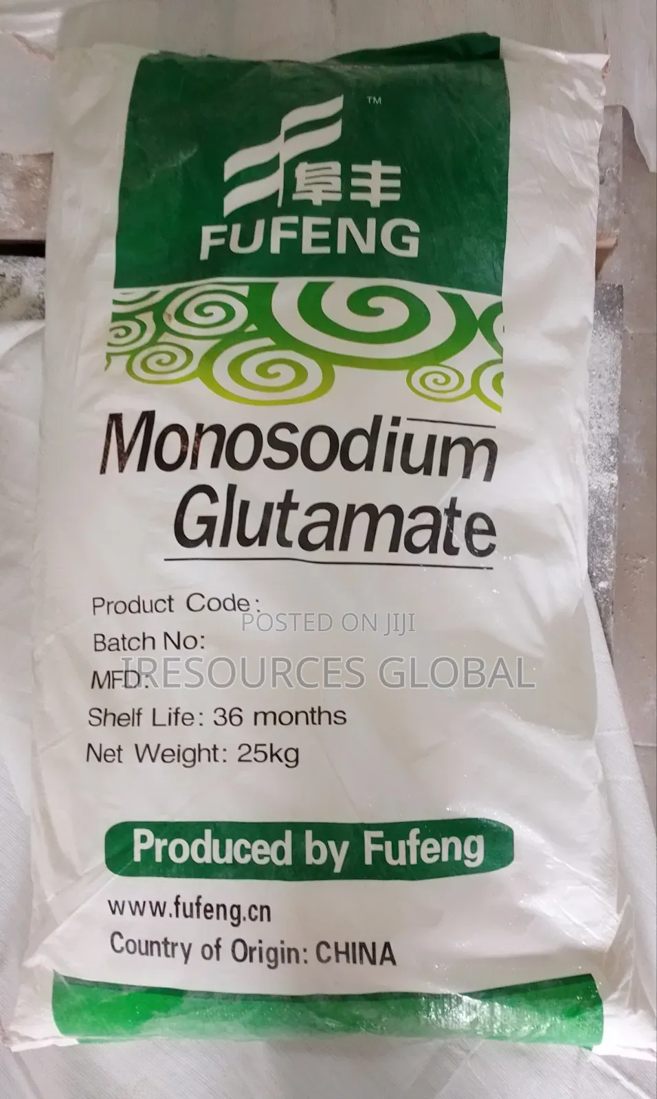 Monosodium Glutamate (MSG)