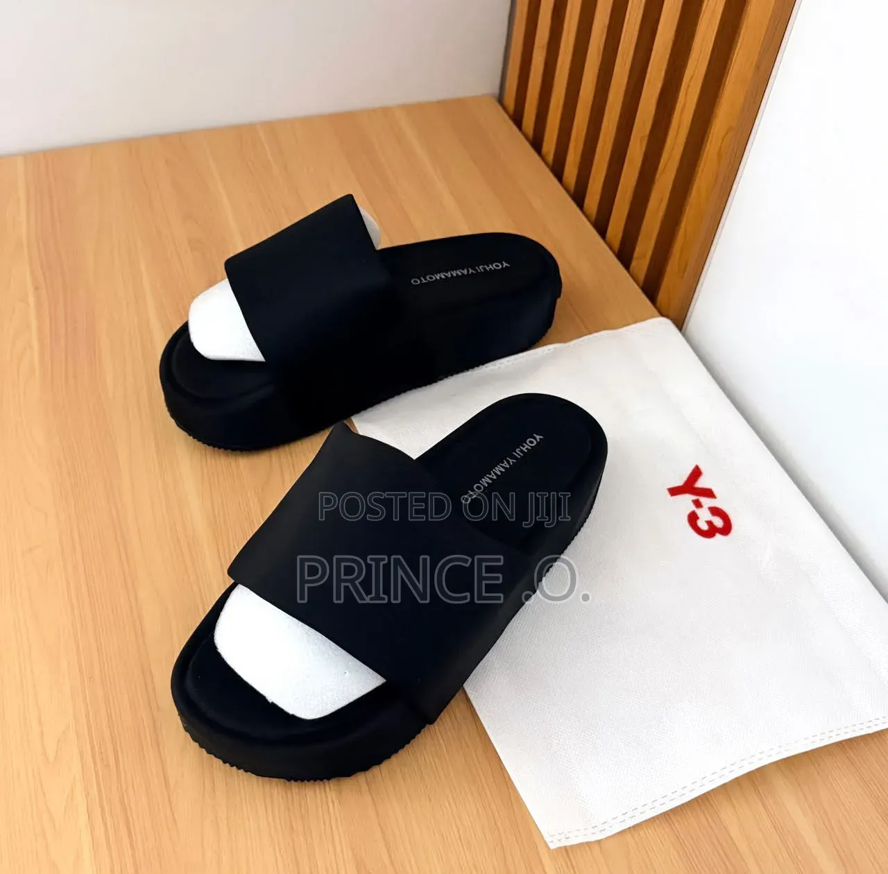 Big Banger Y3 Slippers