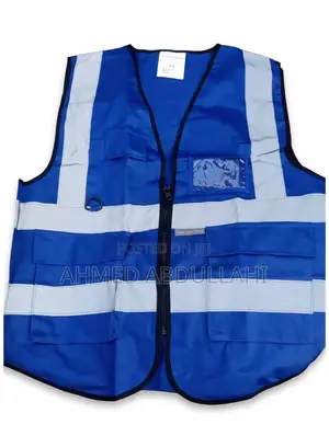 Reflective Vest With Zip and Pockets