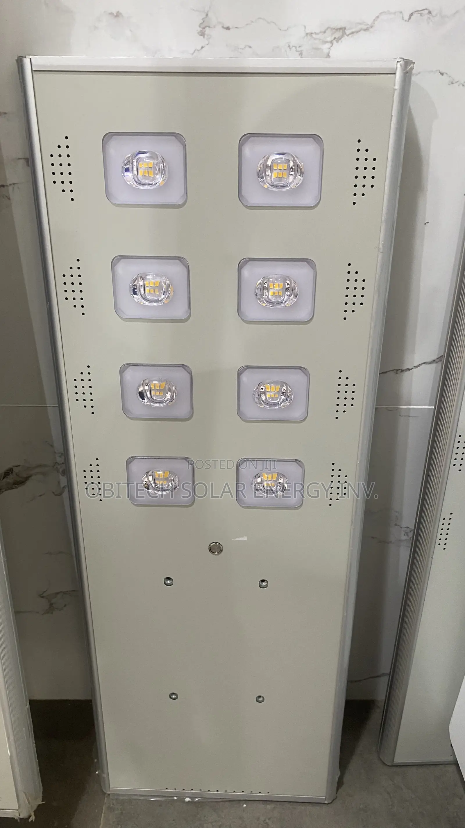 8 Eyes Warm White Solar Street Light