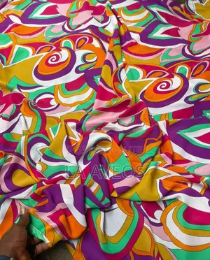 Luxury Printed Crepe