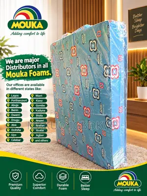 [Ph] Mouka Flora 6ft by 6ft by 8inches King's Size Mattress