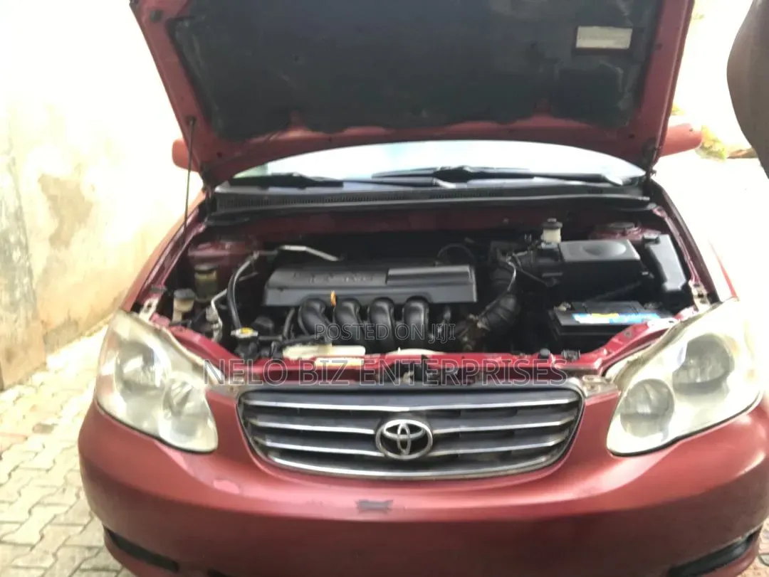 Toyota Corolla 2004 Red