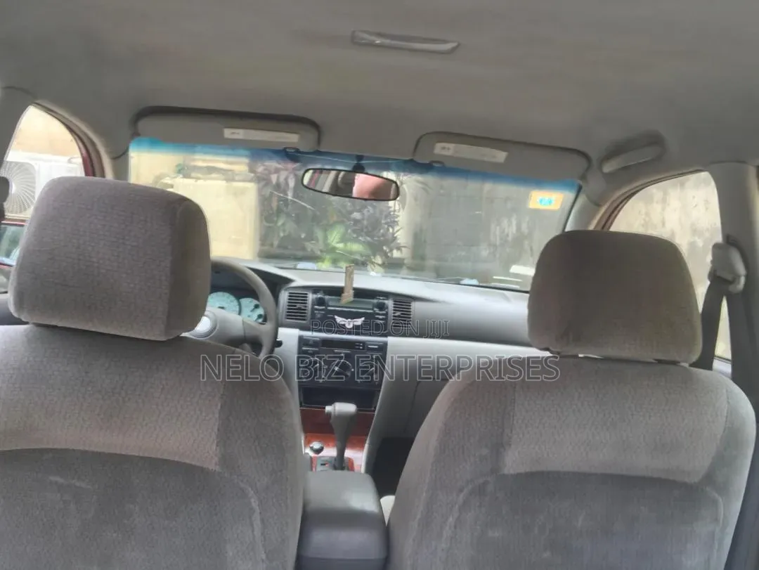 Toyota Corolla 2004 Red