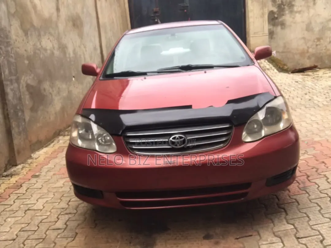 Toyota Corolla 2004 Red