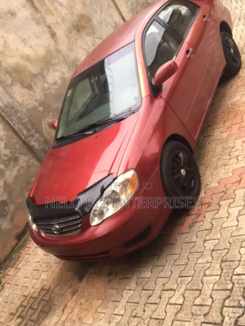 Toyota Corolla 2004 Red