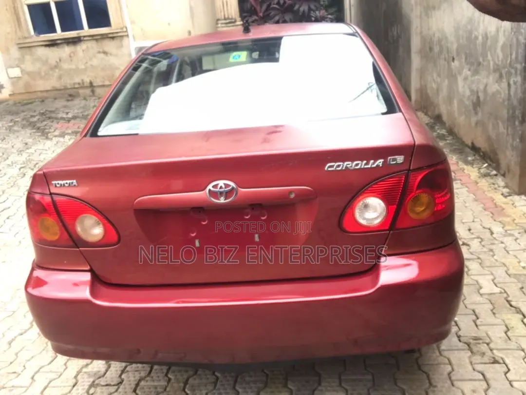 Toyota Corolla 2004 Red