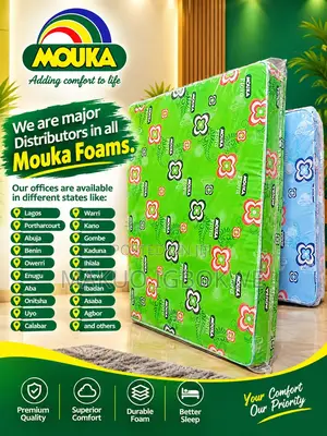 [Ib] Mouka Flora 6 by 6 by 8inches King's Size [+3yrs Warranty