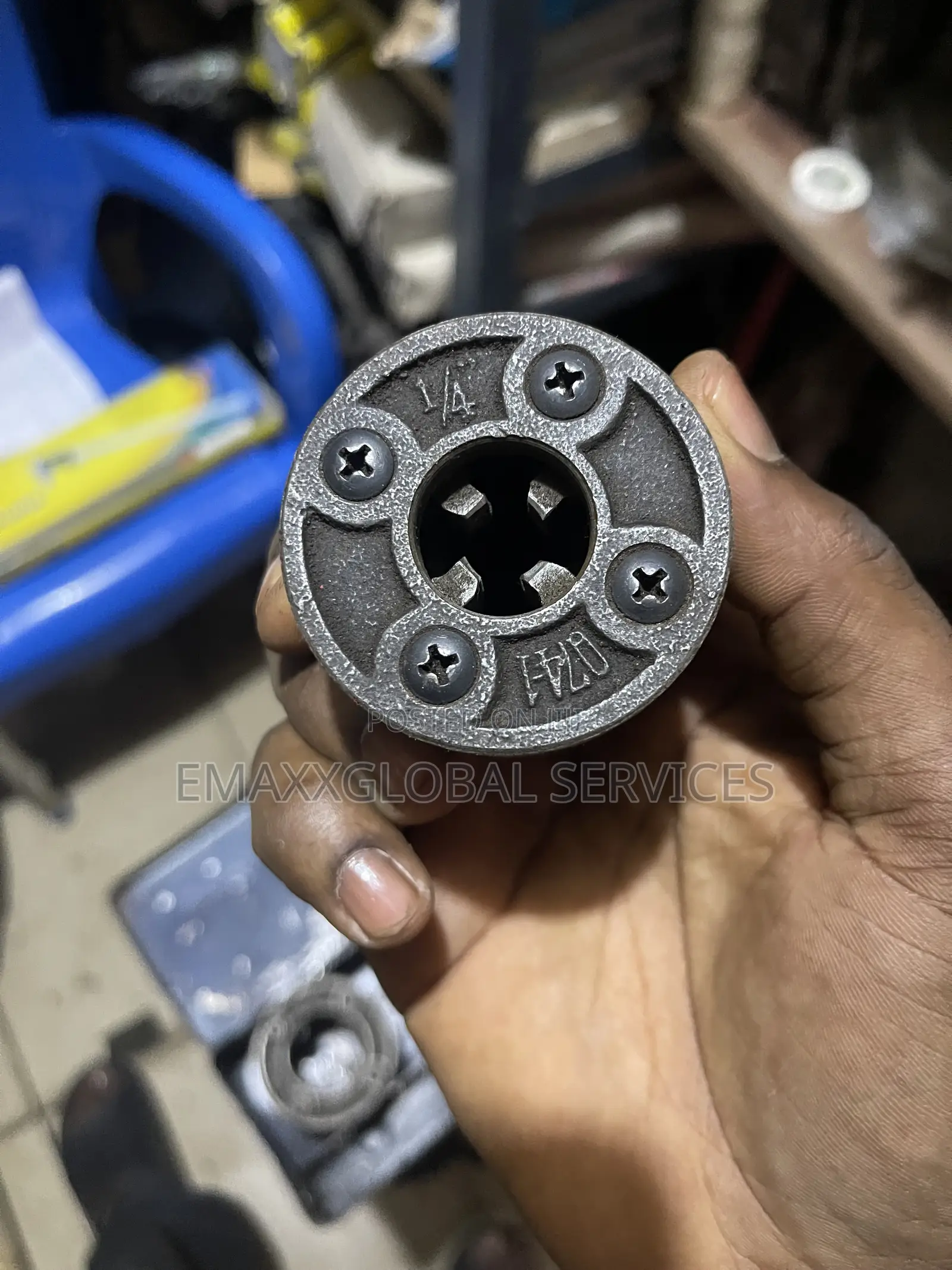 1/4” Pipe Threader Head