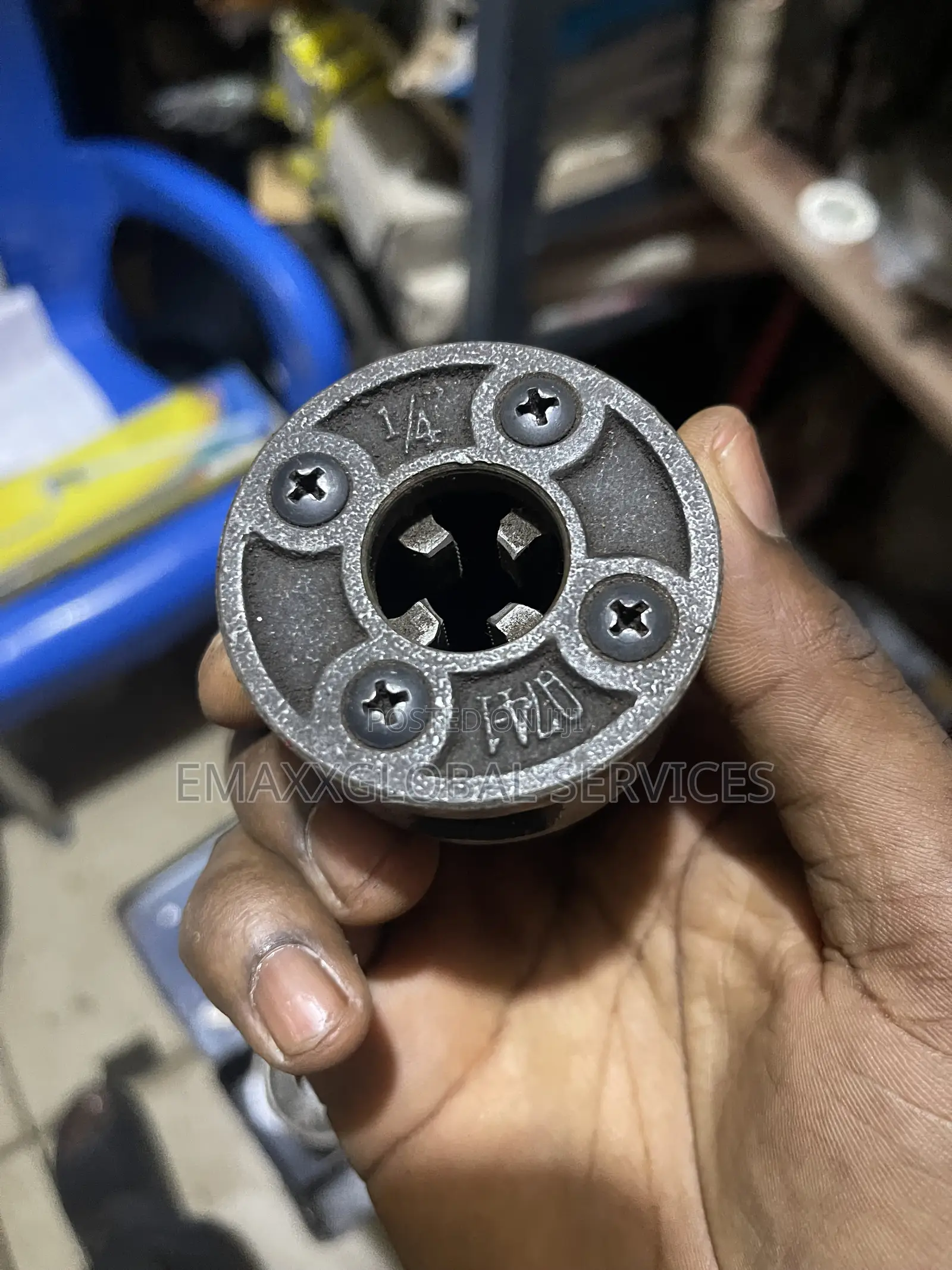 1/4” Pipe Threader Head
