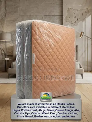 [En] Full Orthopedic Mouka 6ft by 6f by 8in [+10yrs Warranty.En