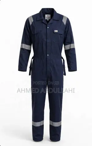 Safety Coverall With Reflector