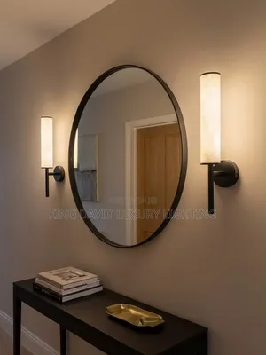 Minimalist Oval Wall Mirror