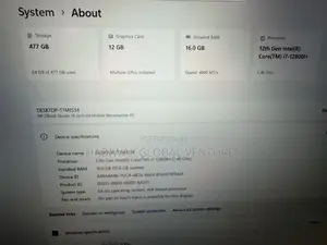 Laptop HP ZBook 16 Studio G10 16GB Intel Core i7 SSD 512GB