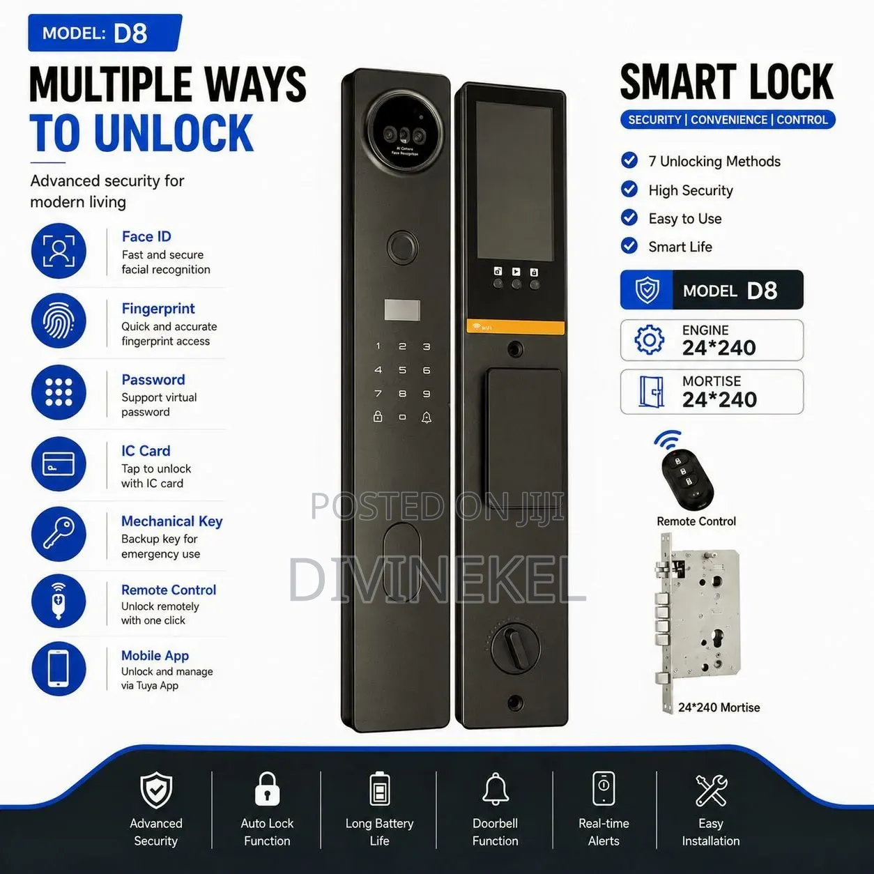 Door Lock - / Smart Lock/ Home Office Protector