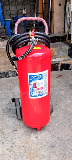 50kg DCP Fire Extinguisher on Wheel