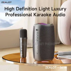 Zealot S61M Bluetooth Speaker With Wireless Mircophone