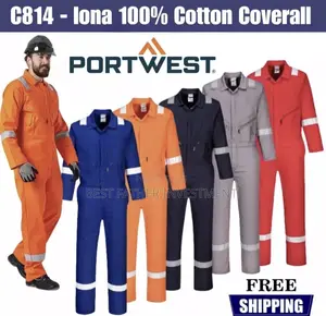 Portwest Jumpsuit Coverall Available in Colors